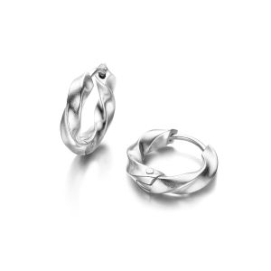 Linda øreringe i sølv, 14mm (42981)