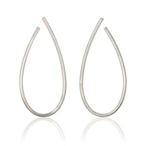 Kharisma mega øreringe i sølv (16115F99-2)